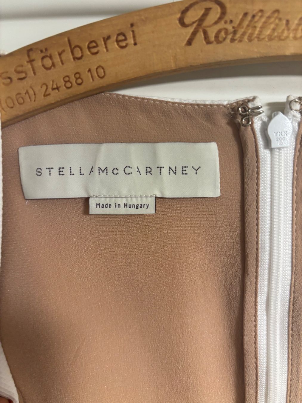 Stella McCartney Vestiti: Stella McCartney Sommerkleid weiss – Usato da Riehen venduto da Snoopy3 1