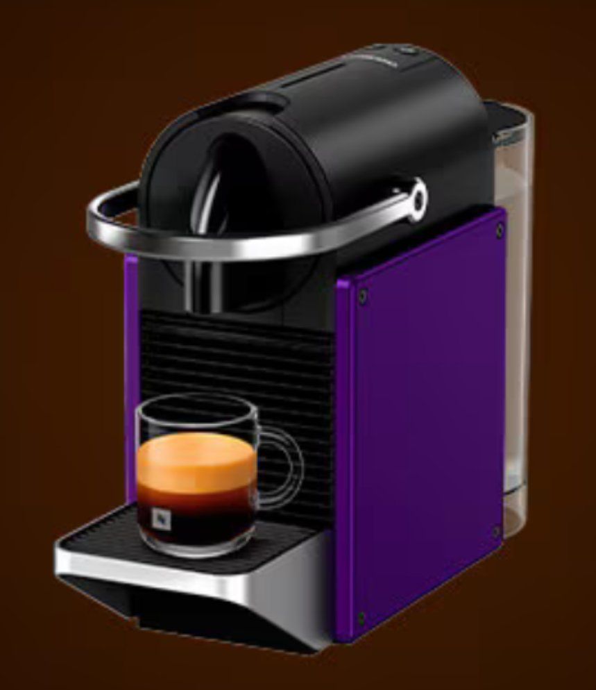 Nespresso Kaffeemaschinen & Espressomaschinen: NESPRESSO PIXIE PURPLE (ARPEGGIO) Maschine ... – Neu und originalverpackt aus Klosters von  6