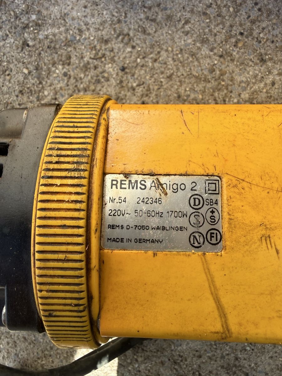 Rems Tutti gli attrezzi: Rems Amigo2 Gewinde Schneidemaschine  – Usato da Seon venduto da Tuoareg29193 5