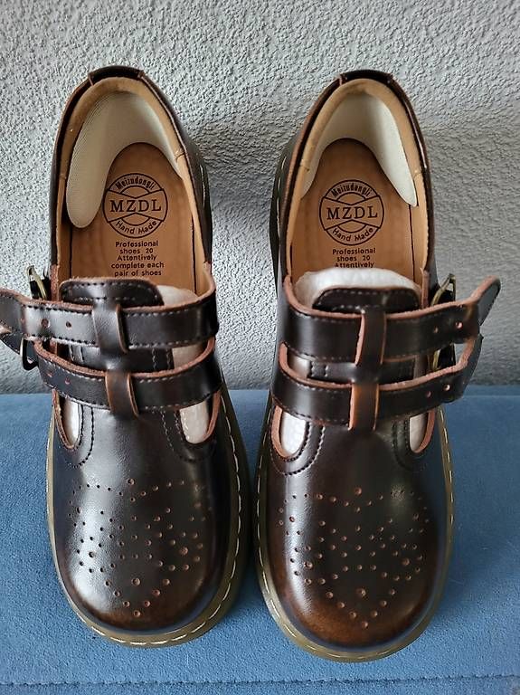 Schuhe für Jungen: Halbschuh, Gr 36-37, dunkelbraun – Gebraucht aus Watt von StefanMarty