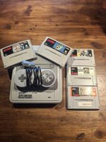 Super Nintendo Konsole mit 5 Spielen gebrauchter Zustand