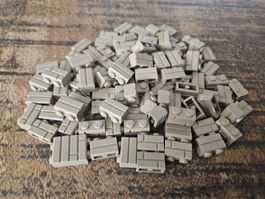 lego 98283 lot de 100 pièces Dark Tan Brick, Modified 1 x 2