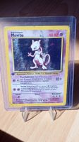 1999 Pokémon 1. Edition Mewtu 10/102 Holo Deutsch Base Set 