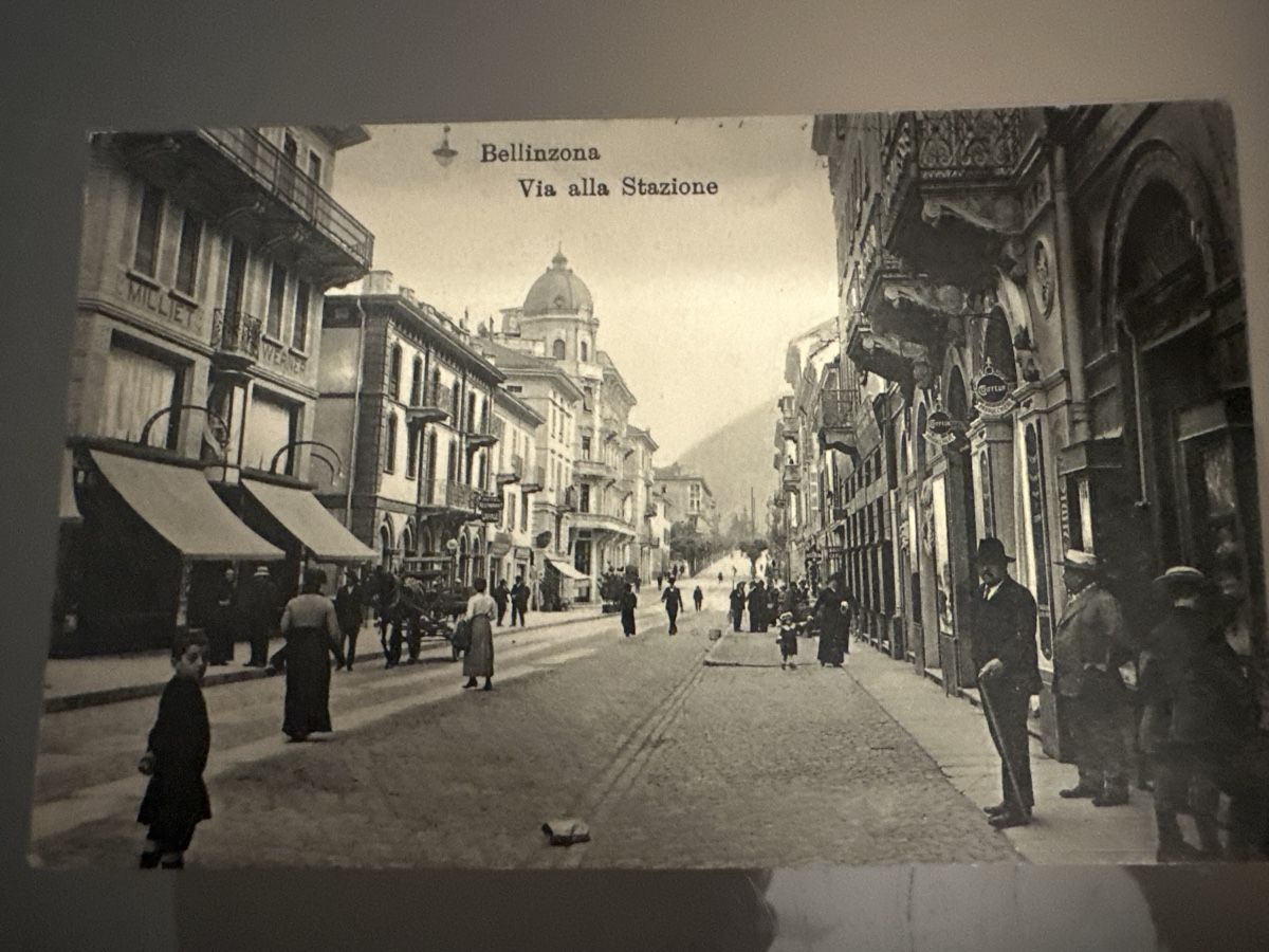 Cartoline postali: Bellinzona  – Usato da Morbio Inferiore venduto da Ecod