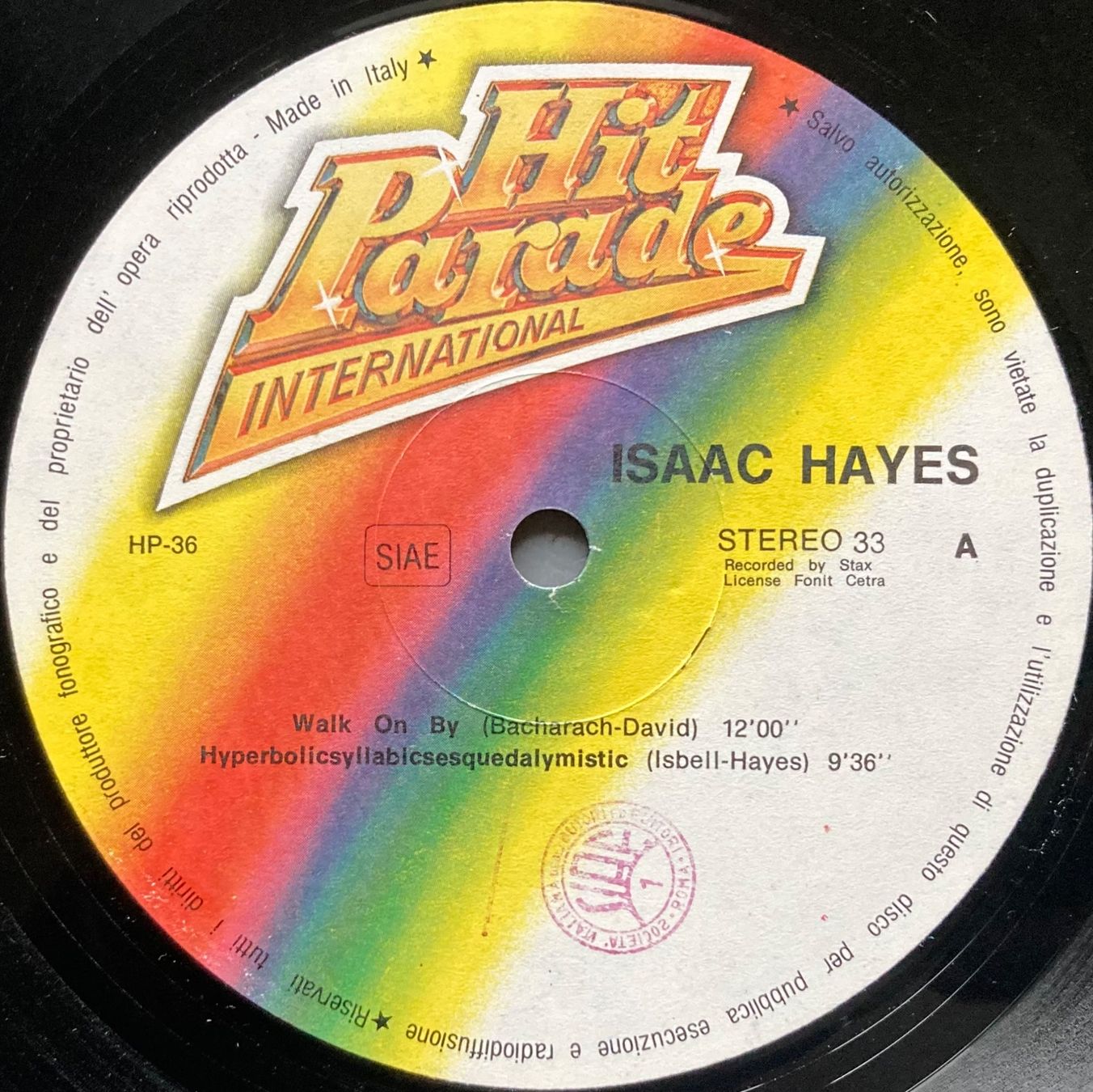 Dischi in vinile: ISAAC HAYES - GREATEST HITS – Usato da Poliez-Pittet venduto da Newtown-Records 2