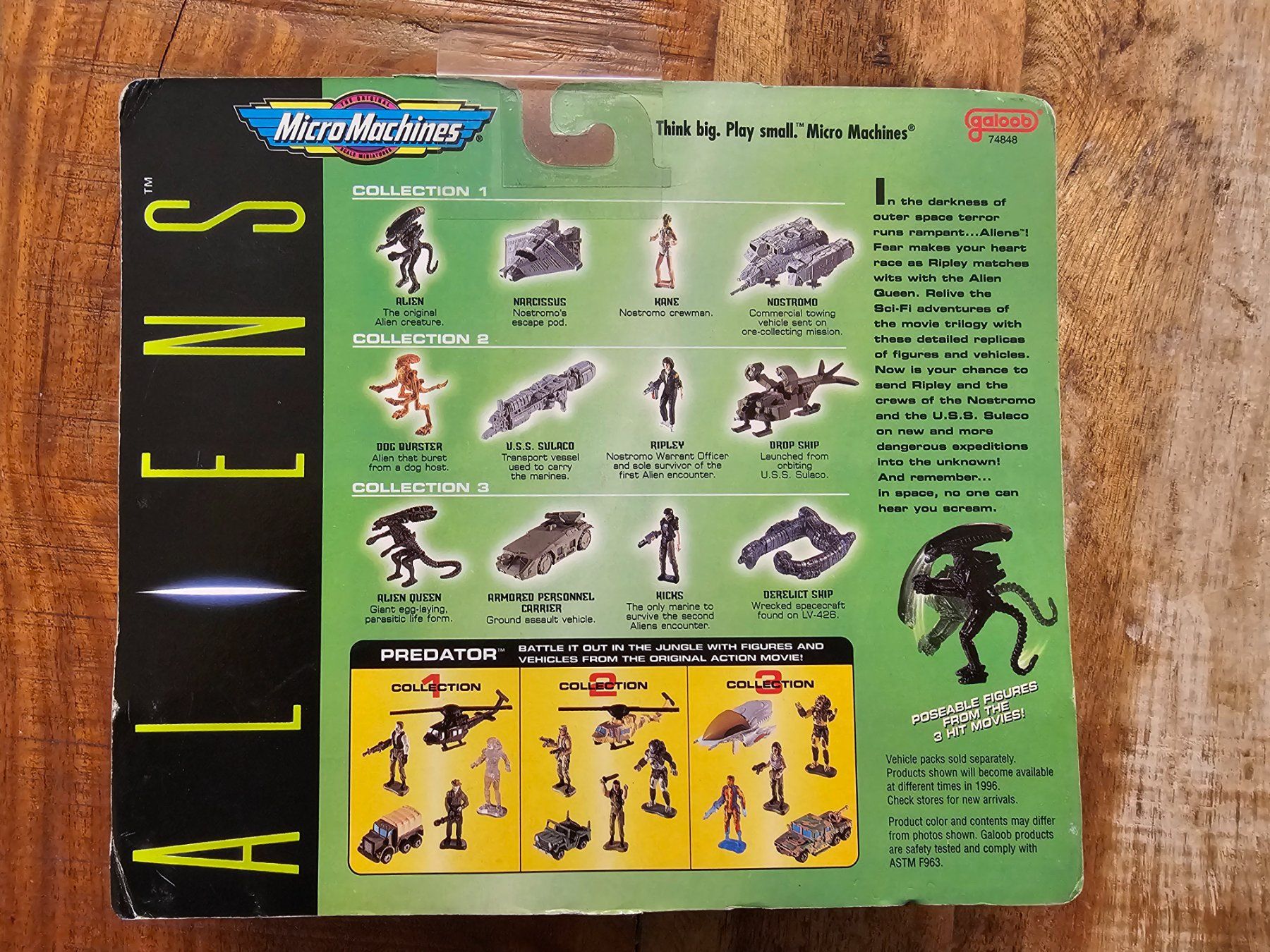 Spiele: ALIENS - MICRO MACHINES - COLLECTION 1 – Neu und originalverpackt aus  von  1