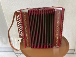 Schwyzerörgeli NASTRINO Spezial 3, 3-chörig, Zwetschgenbaum