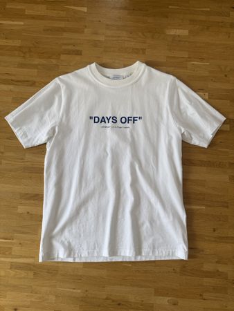 T-Shirt Off-White Days Off weiss 