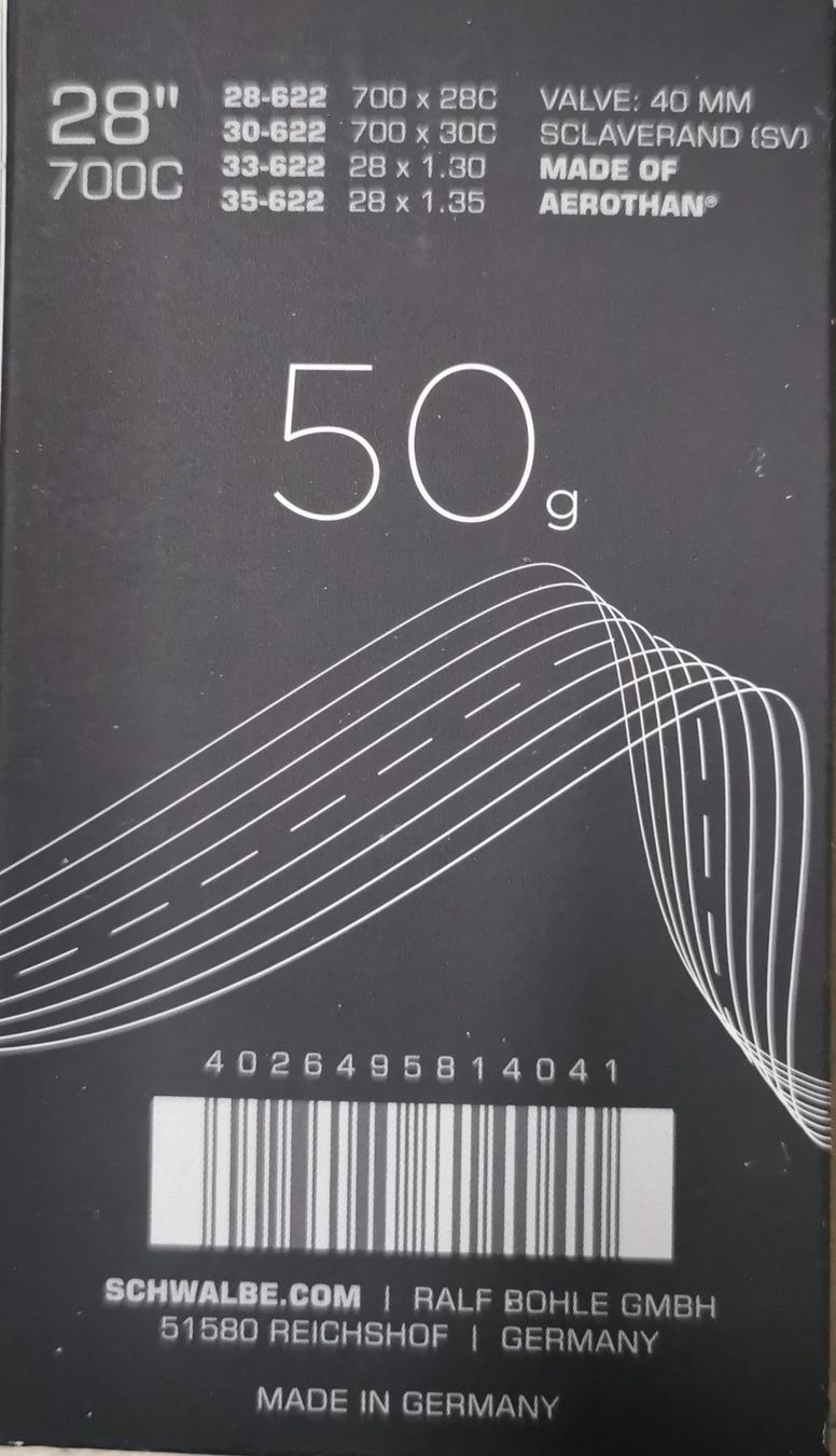 Pezzi di ricambio: Schwalbe Aerothan Schlauch 28" / 700c – Nuovo e nell'imballaggio originale da Rüti ZH venduto da rolf_2hhh 1