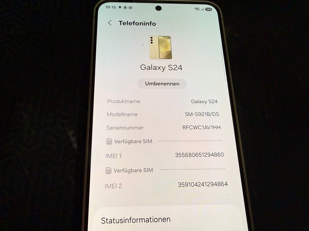 Samsung Handys / Smartphones: Samsung S24 128Gb#147 – Gebraucht aus Au SG von bah_6f5w 2