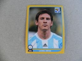 Orginal Panini Fussball WM 2010 Argentinien Lionel Messi Rar