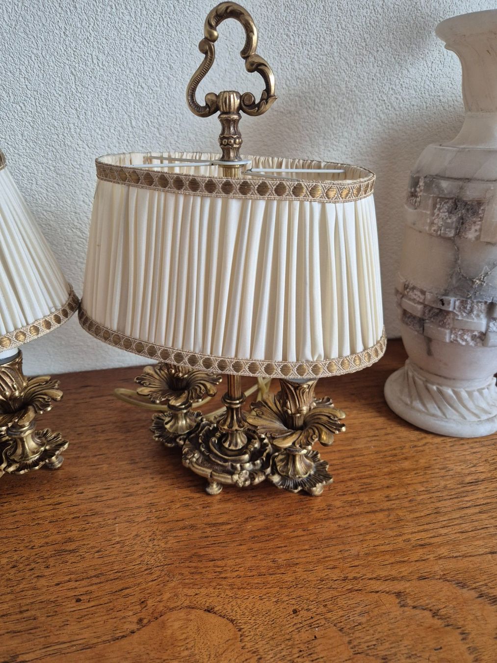 Lampade: 2 lampes bouillotte de table anciennes – Usato da Fully venduto da tameab 2