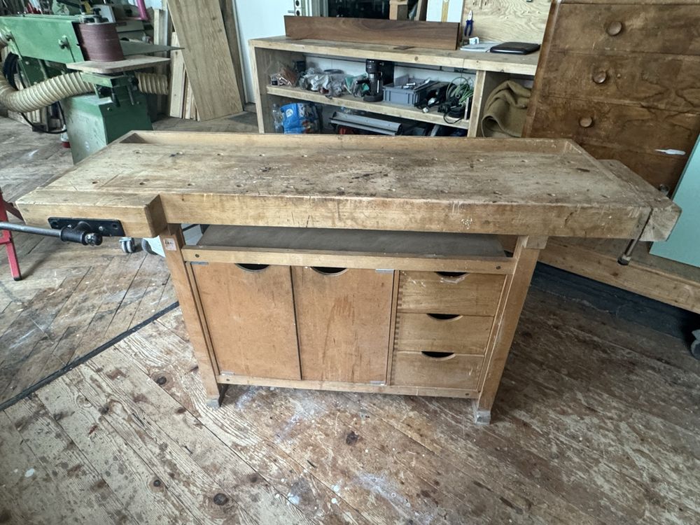 Werkbank Holz Gebraucht