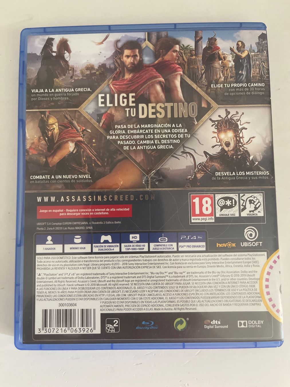 Spiele: Jeu PS4 Assassin's Creed Odyssey – Gebraucht aus Renens VD von dan_b8tt 1