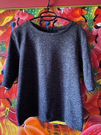 T-shirt TopShop gris foncé - taille 38