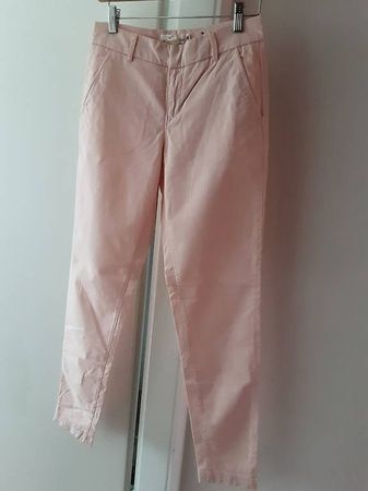 Chino-Hosen, lachsfarbig und rosa, H&M, Grösse 34