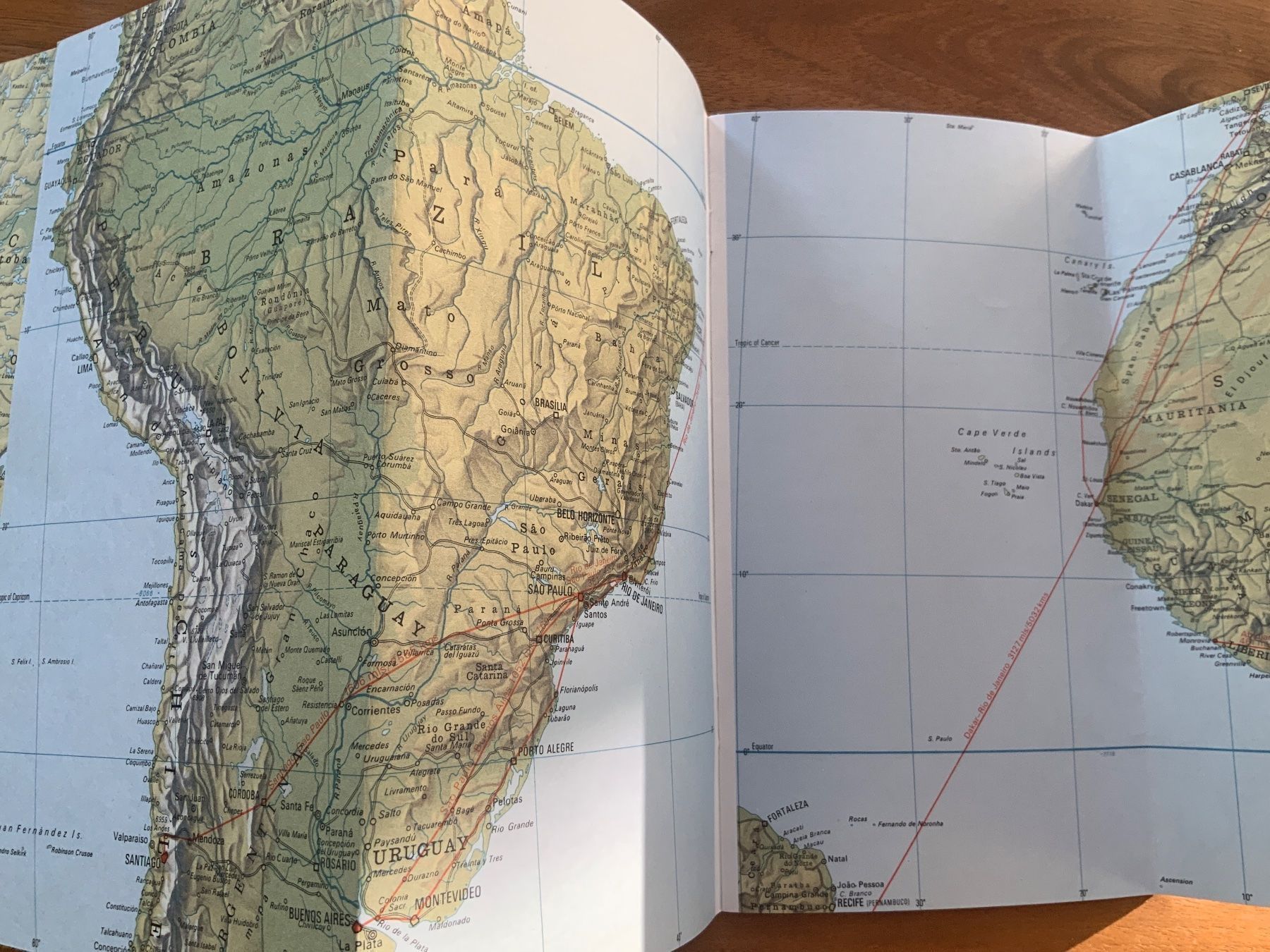 Cartine & Atlanti: Swissair Routenplan 1970s – Usato da Maur venduto da 20hcodracir11 5