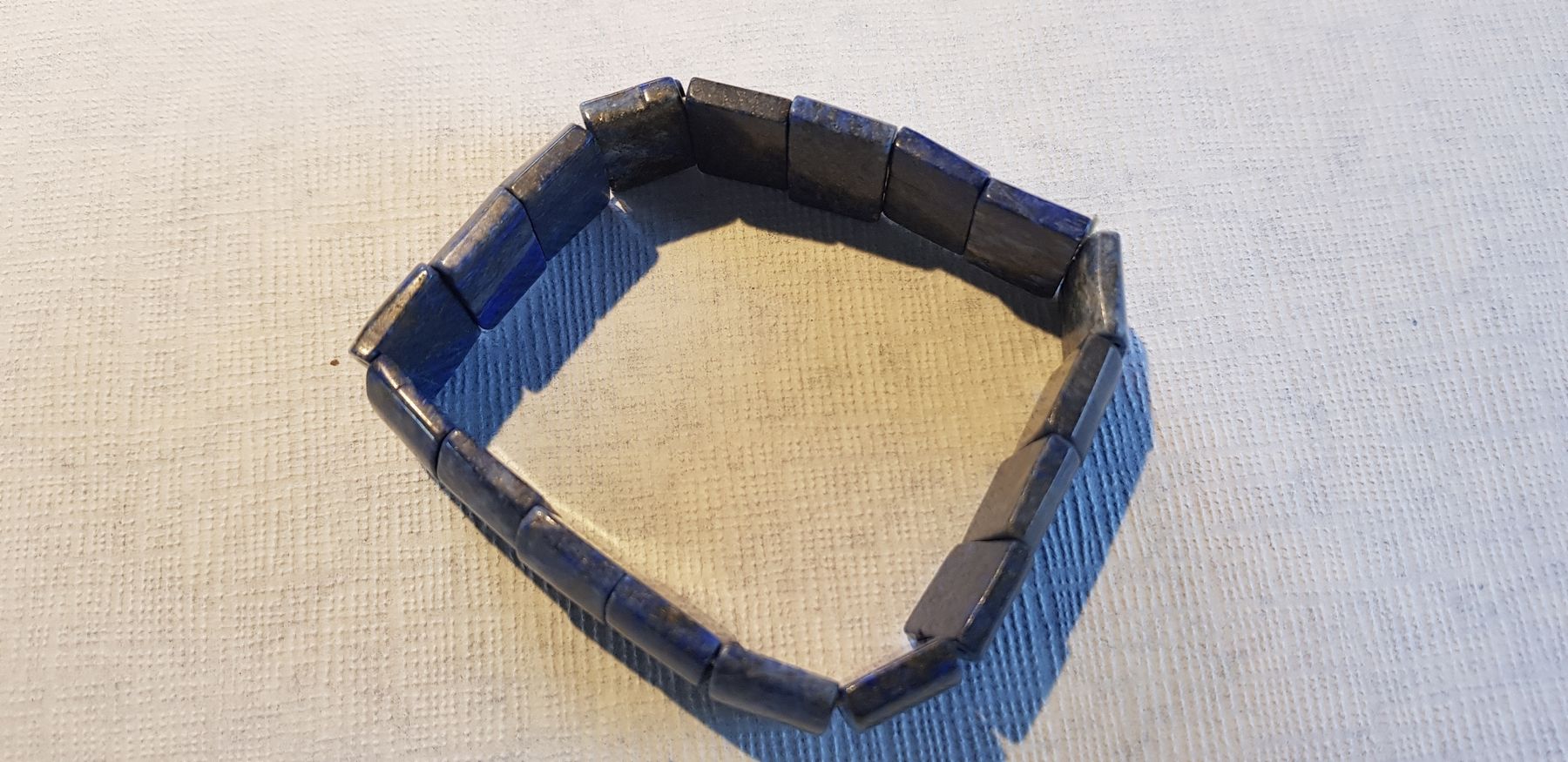 Bracciali & Braccialetti: Lapislazuli Armband, echter Stein – Usato da Oberwil b. Zug venduto da Gto469 1