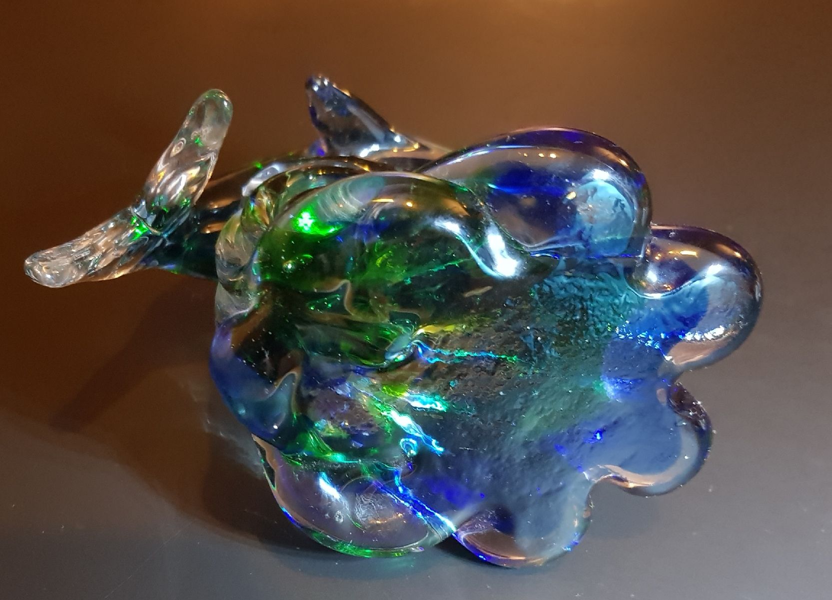 Skulpturen & Statuen: Delphin aus Glas / Murano - Art ? – Gebraucht aus meggen von comeinpeace 4