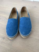 Chanel Suede Espadrilles, Size 38 💙