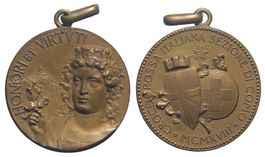 Italien, Como, Medaille 1918, Rotes Kreuz