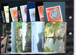 1990-2000, 11 Markenhefte Pro Patria gestempelt ET (13527)