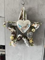 Türkranz Glasherz Silber Fensterdeko Engelfiguren Balett