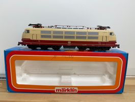 Spur H0 Märklin 3357 Br 103 der DB beige/rot AC Analog