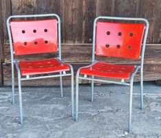 2 x Stella Gartenstühle Burri AG Zürich 1960er Jahre