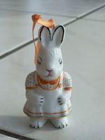 Garzoni Porzellan Oster Hase, handbemalt
