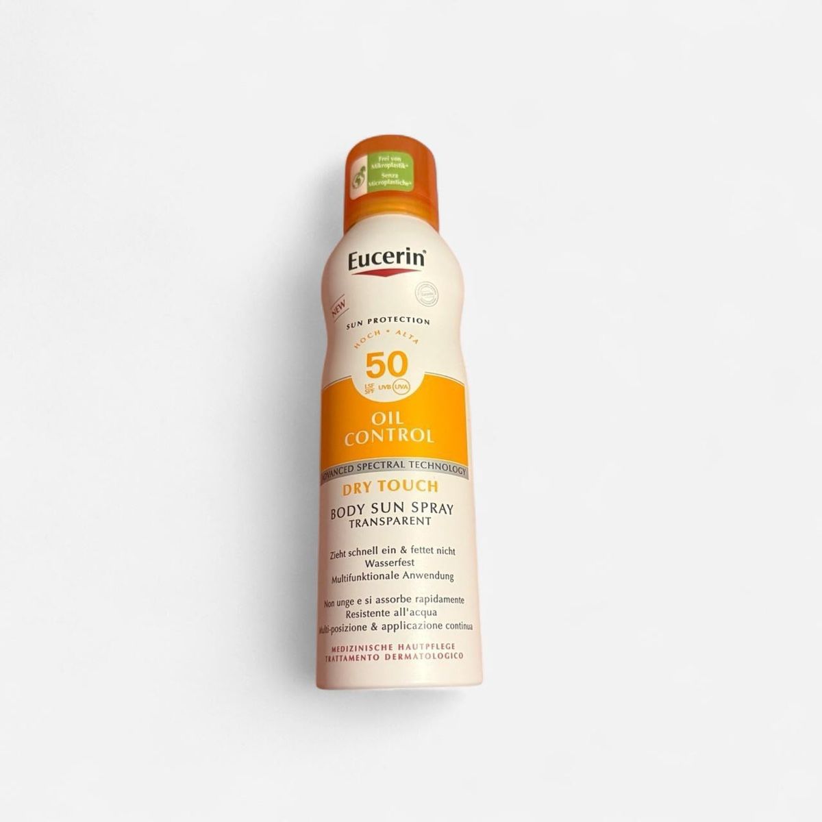 Sonnenschutz: Eucerin Oil Control Body Sun Spray Transparent SPF50 – Neu (gemäss Beschreibung) aus Basel von 1moonstar 1