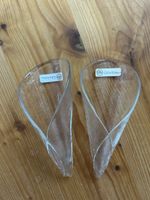 Glas Deko Objekte Robert Niederer  2 Stk. guter Zustand