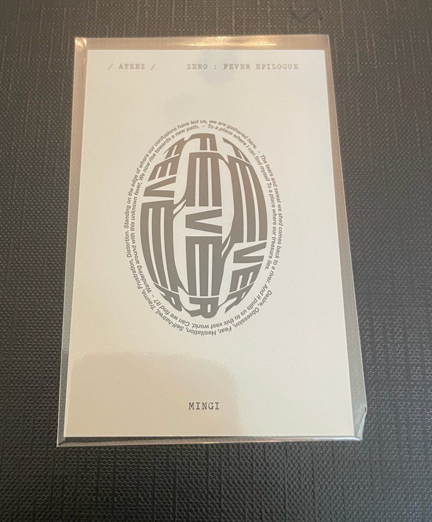 Sammelbilder & Trading cards: ATEEZ - Mingi – Neu (gemäss Beschreibung) aus Uster von ali_mp6n 1