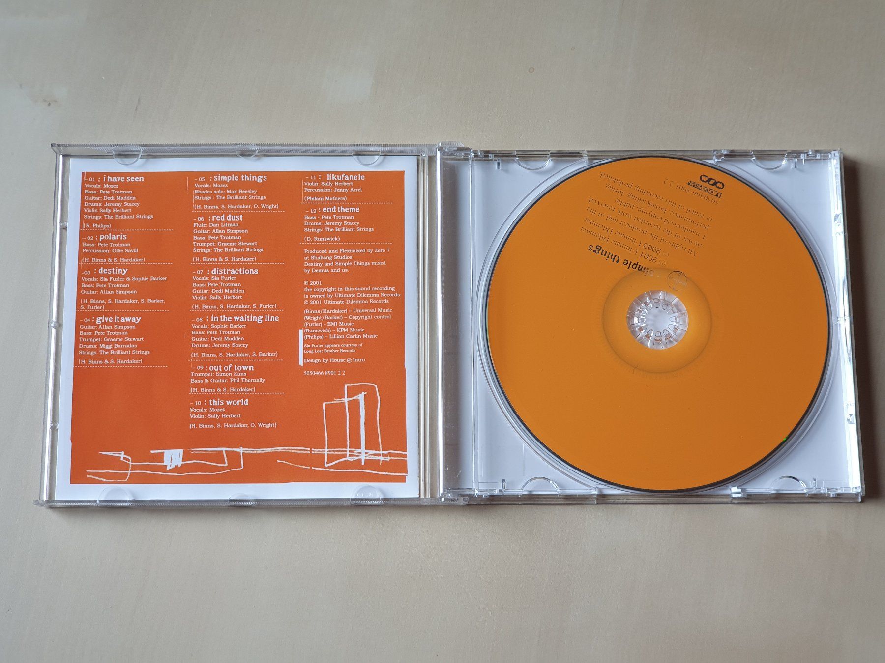 CDs: Zero 7 Simple Things – D'occasion à Stansstad par collectorsshop 2