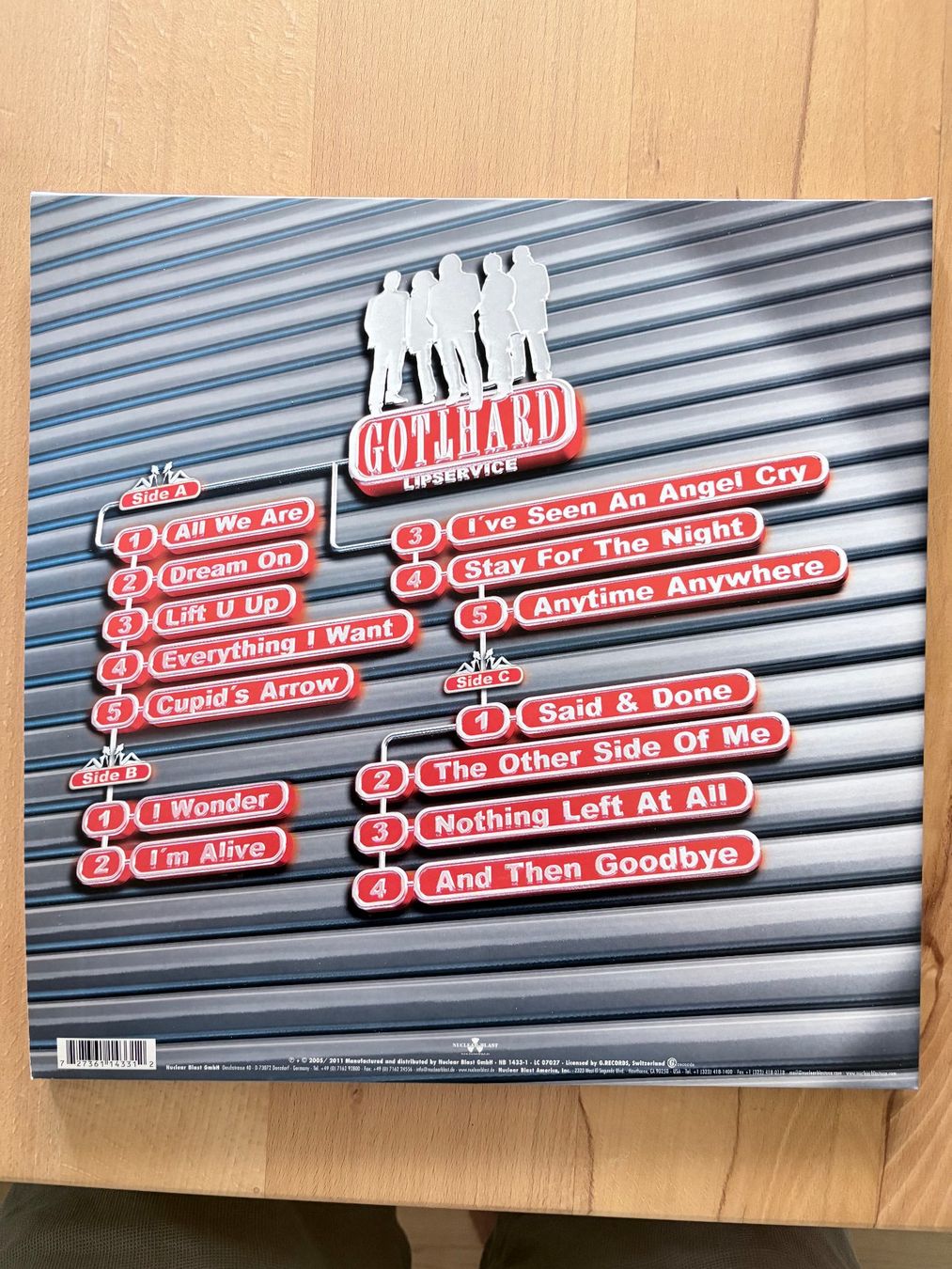 Vinyles: Gotthard Lipservice – Neuf (Voir description) à Dielsdorf par kpwe 1