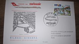 Swissair Bilabo - Ginebra 30.10.1990
