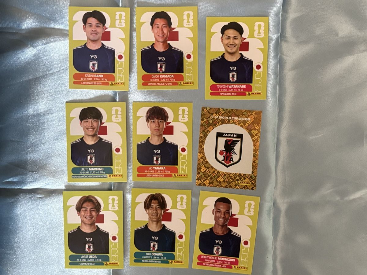 Panini Carte collezionabili: Japan Panini WM 2026 – Nuovo (secondo la descrizione) da Luzern venduto da jas_bd2h
