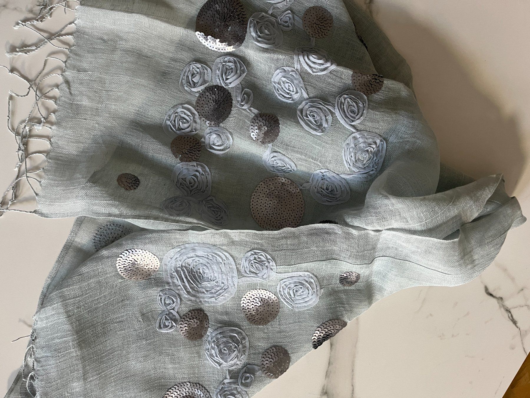 Foulard & Sciarpe: Stola/ Schal/Leinen – Nuovo (secondo la descrizione) da Bern venduto da cubus01 8