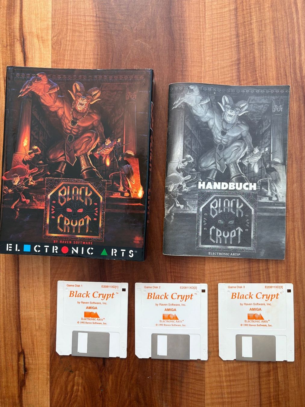 Giochi: Amiga Spiel: Black Crypt (Big Box) – Usato da Niederhasli venduto da Manuf0 2