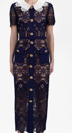 Elegant Midi Dress [Wie Self Portrait]