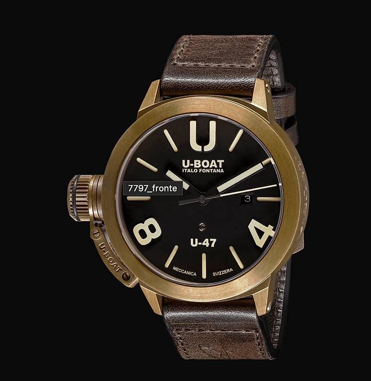Orologi: U-Boat / CLASSICO U-47 47MM BRONZE – Usato da Dürnten venduto da man_98rc