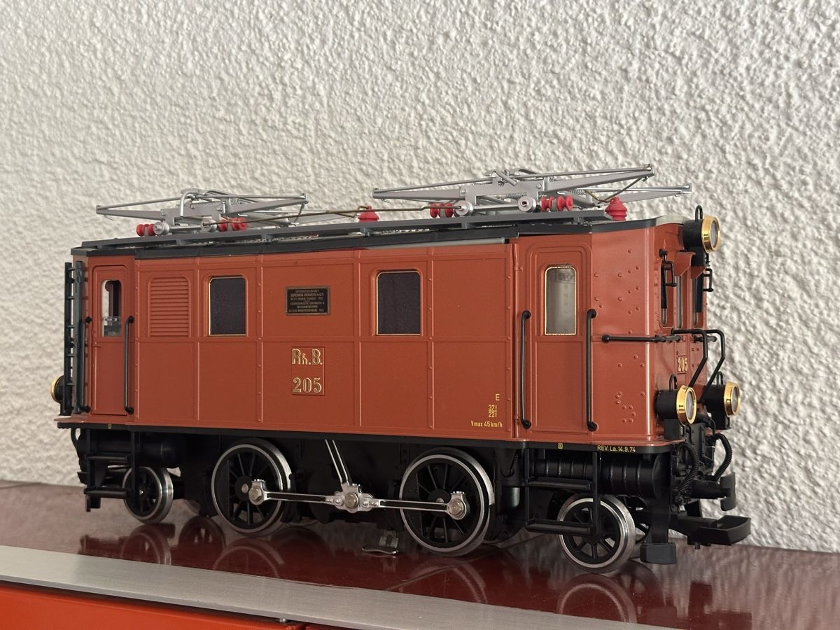 LGB Modellini di ferrovie: LGB RhB Ge 2/4 2045 Digitalisiert – Usato da Ostermundigen venduto da Bahnfan 3