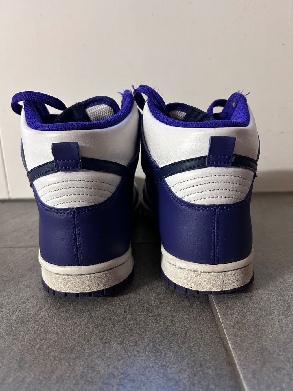 Nike Herrenschuhe: Nike Dunk high "electro violet midnight blue", Gr. 38 – Gebraucht aus Gümligen von KPrinz 3