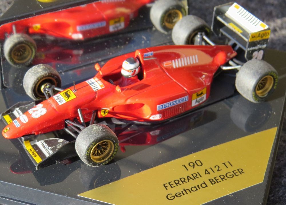 Ferrari 412 T1 Gerhard Berger #28 1994 1/43 Minichamps F1