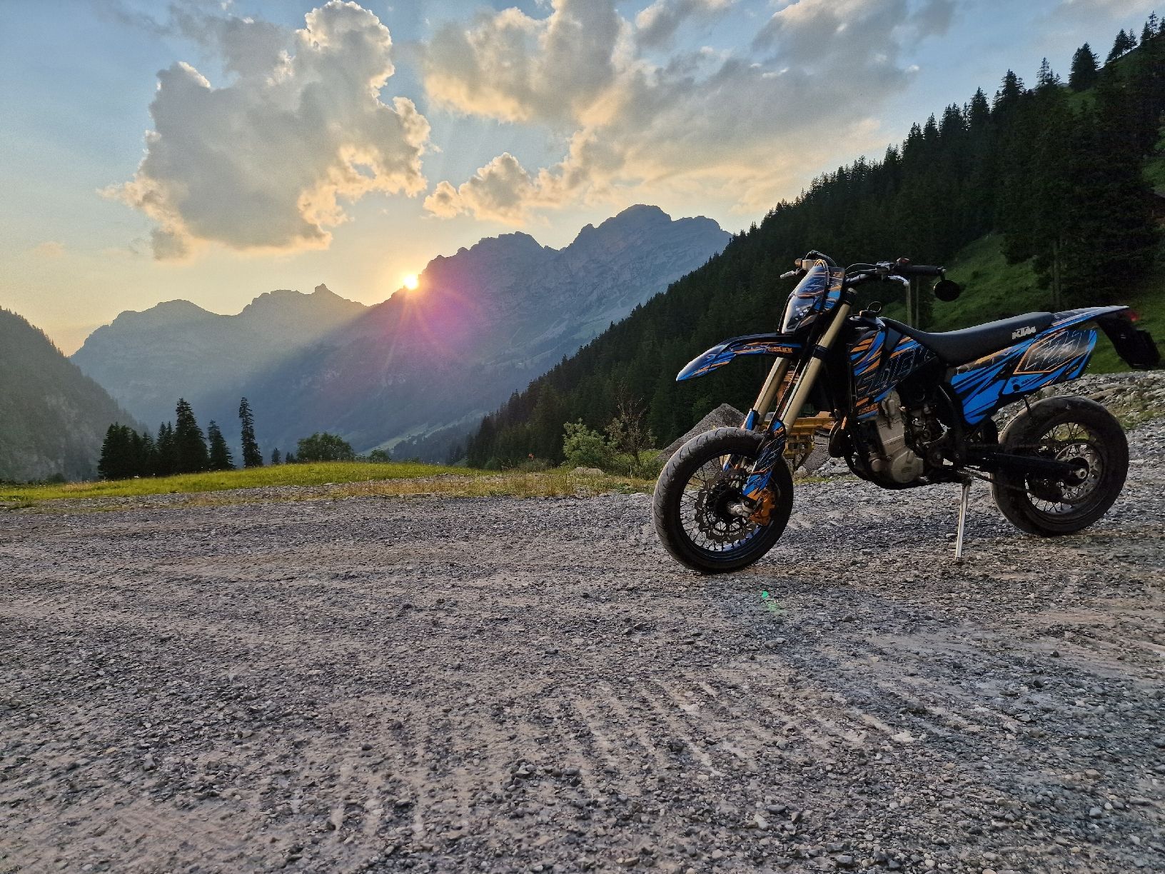 Strasse: Ktm exc 525 – Gebraucht aus Matten(St.Stephan) von mia_b9kd