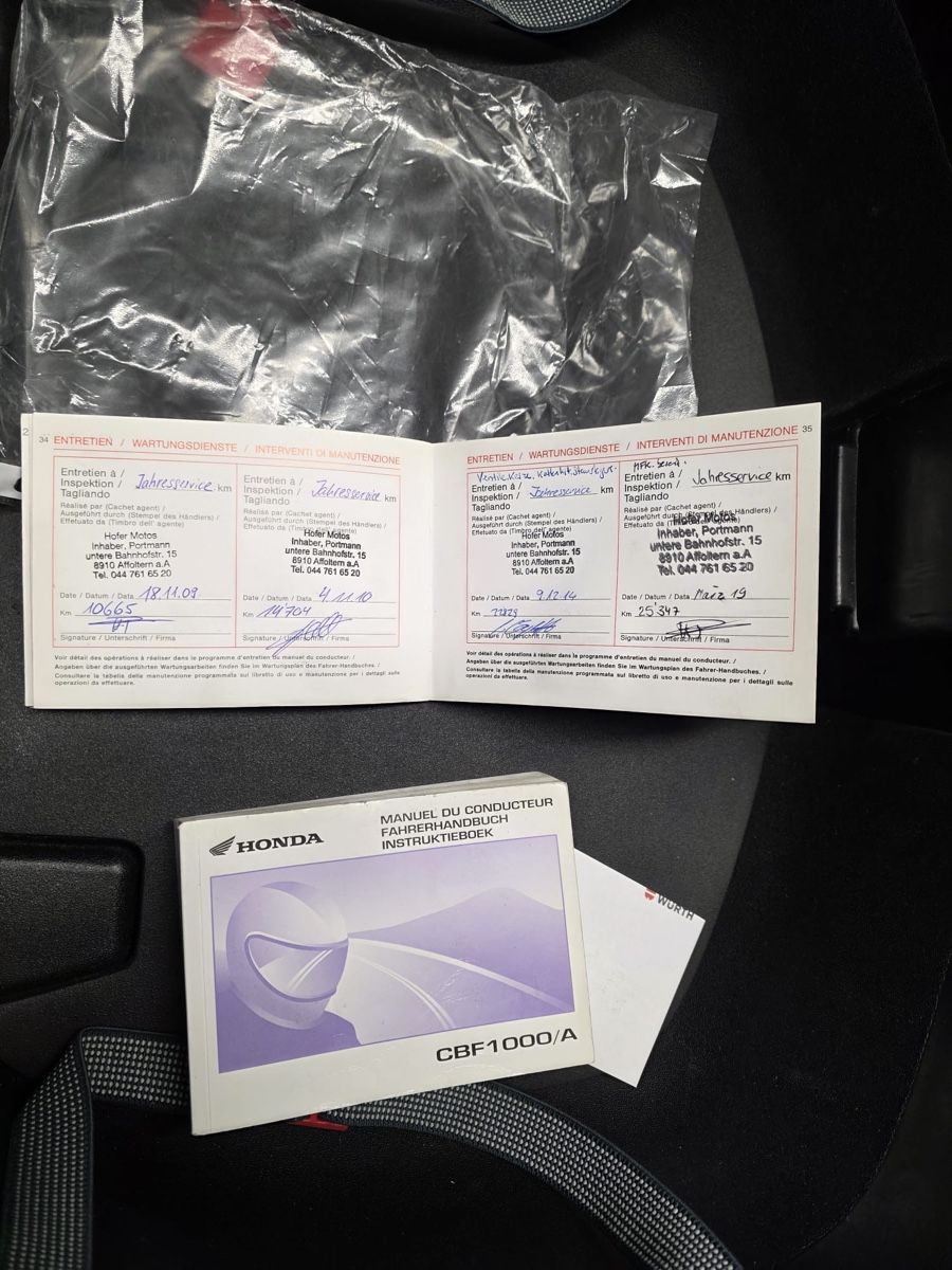 Honda Touring: Honda CBF 1000A – Usato da Winterthur venduto da YARA.2006 5