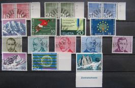 1970 - 1974 Werbemarken mit Ersttagsstempel, Lot 1