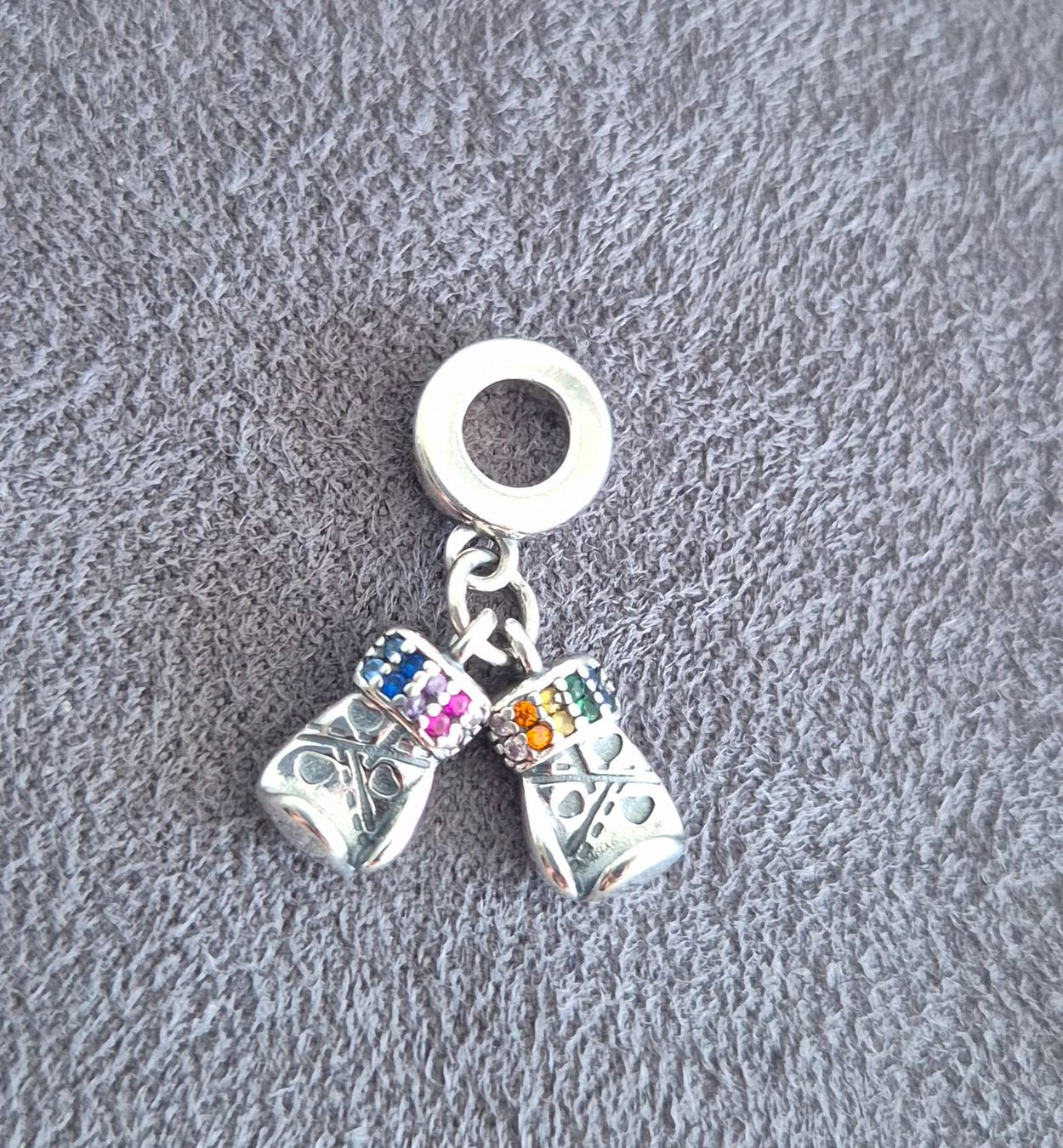 Ciondoli: Silber Charm Boxing Handschuhe +Garantie – Nuovo (secondo la descrizione) da Rotkreuz venduto da Carbone_Bijou-Shop 2