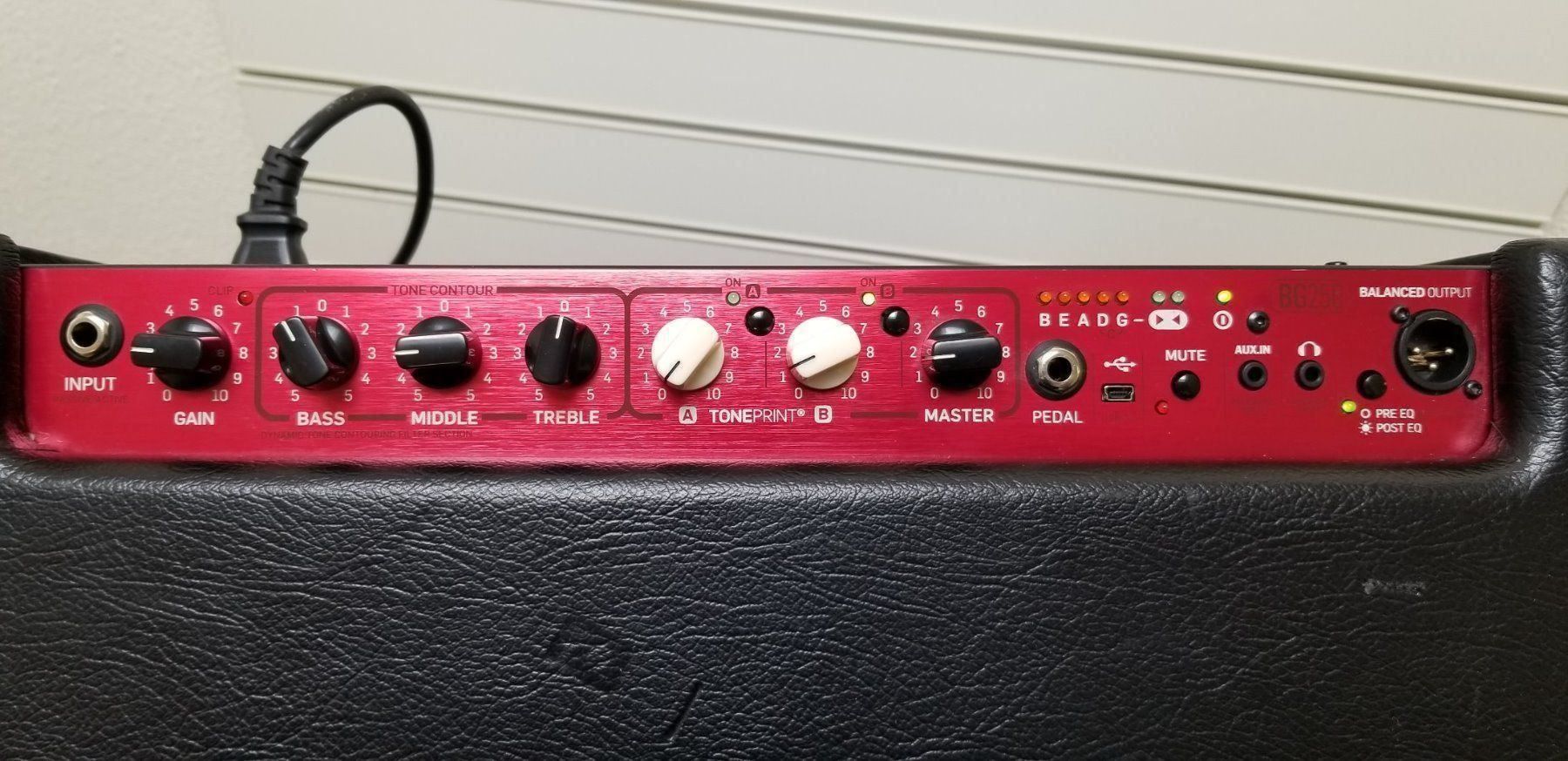 TC Electronic Amplificatori: TC Electronic BG 250-112 Bass Combo – Usato da Glattbrugg venduto da Swissmusik 1
