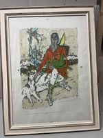 Alois Cariget - Hirte mit Ziege